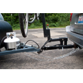 Hitch extender tow bar doble